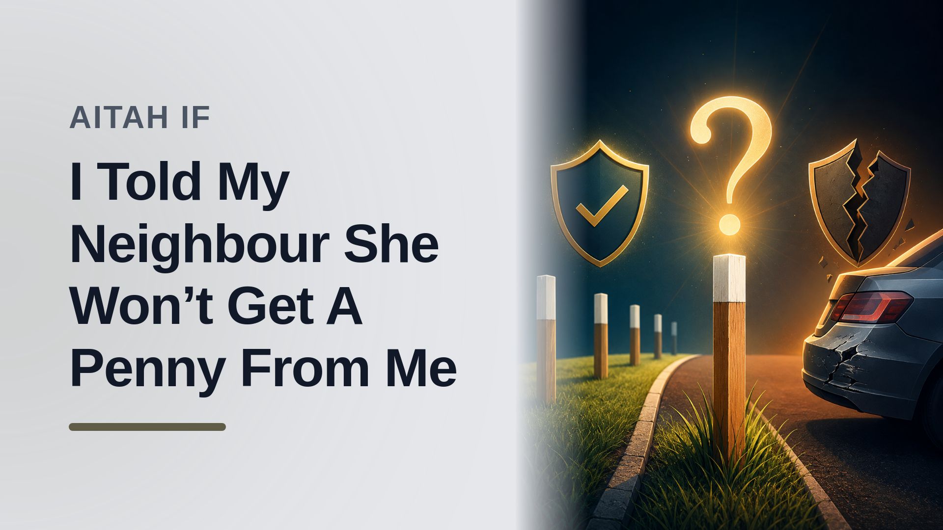 The Boundary-Setting Teen Who Stood Her Ground Against An Entitled Neighbor's Bumper Blunder