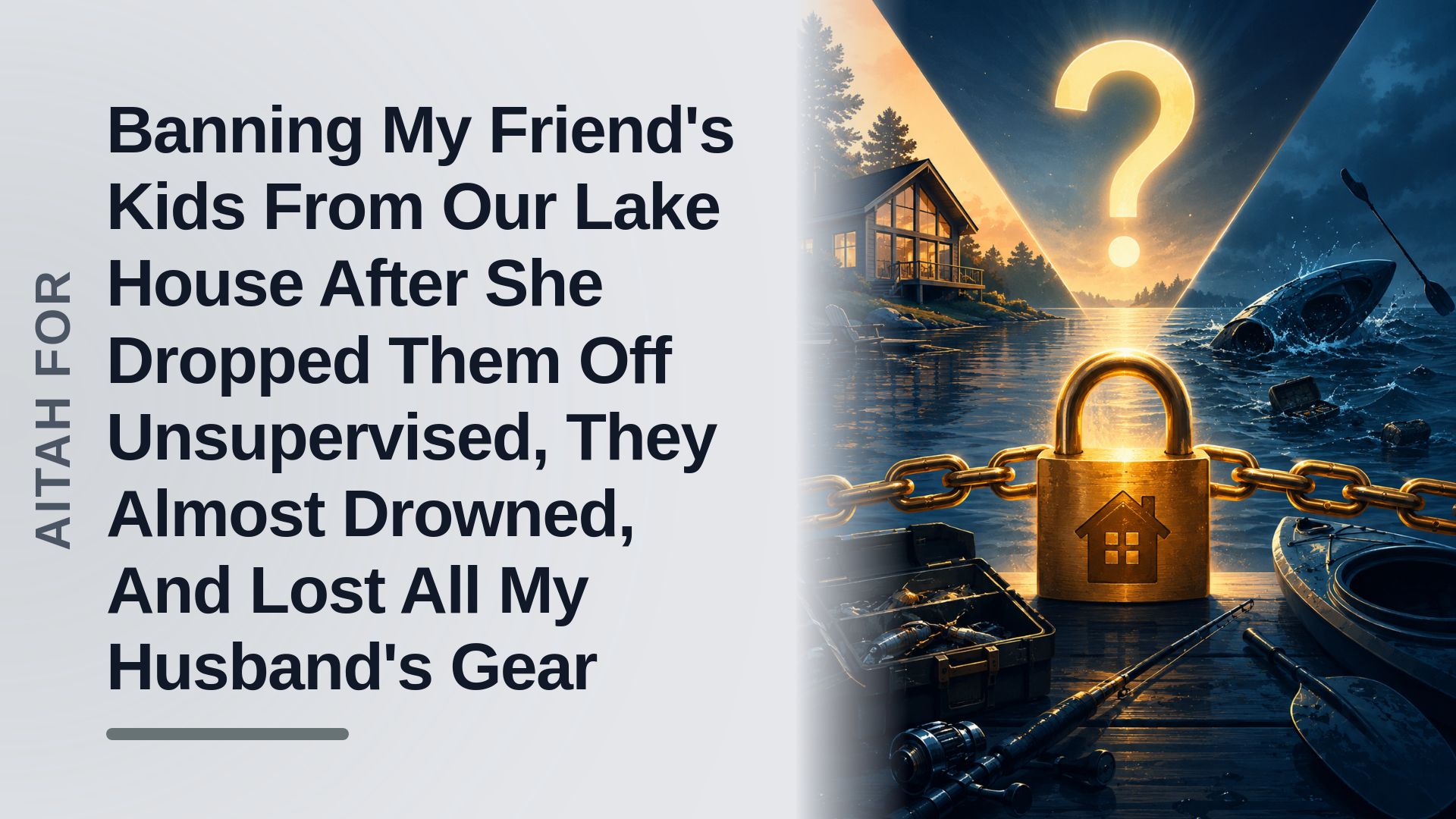The Boundary-Setting Wife Who Went Scorched Earth On An Entitled Mom After A Near-Fatal Lake House Drop-Off