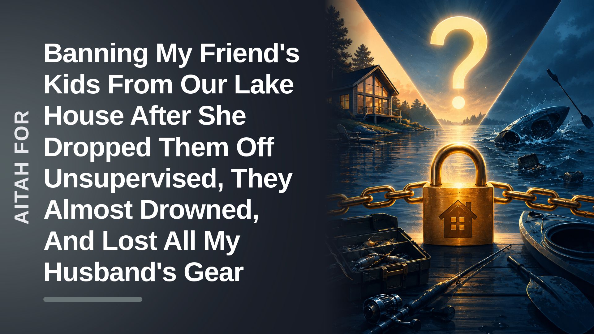 The Boundary-Setting Wife Who Went Scorched Earth On An Entitled Mom After A Near-Fatal Lake House Drop-Off