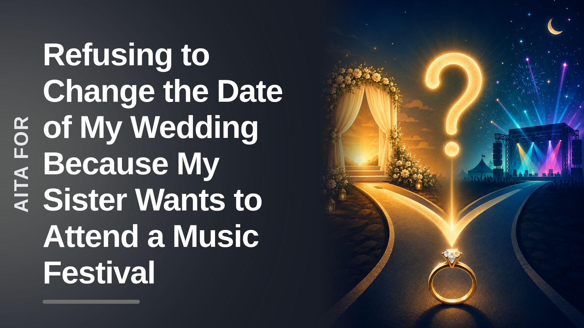 The Reasonable Bride Who Stood Her Ground Against an Entitled Sibling's Music Festival Demands!