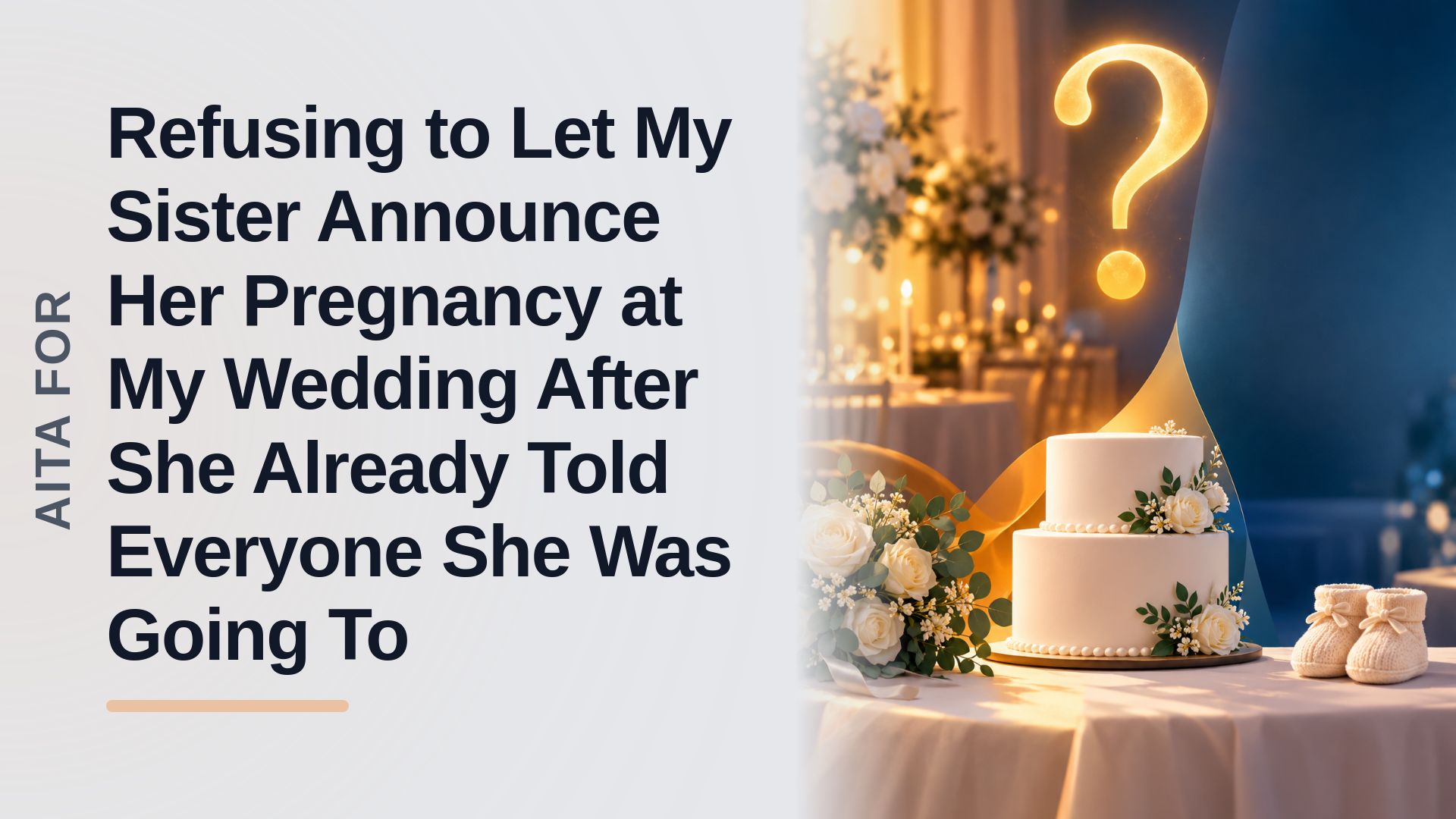 The Boundary-Setting Bride Who Shut Down Her Entitled Sister's Attempt to Hijack the Wedding Reception!