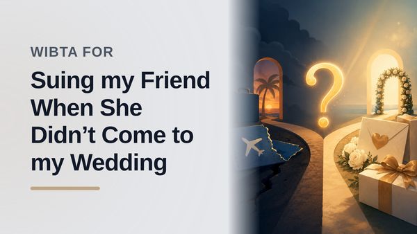 The Generous Bride Who Bankrolled a Vacation Against The Opportunistic Friend