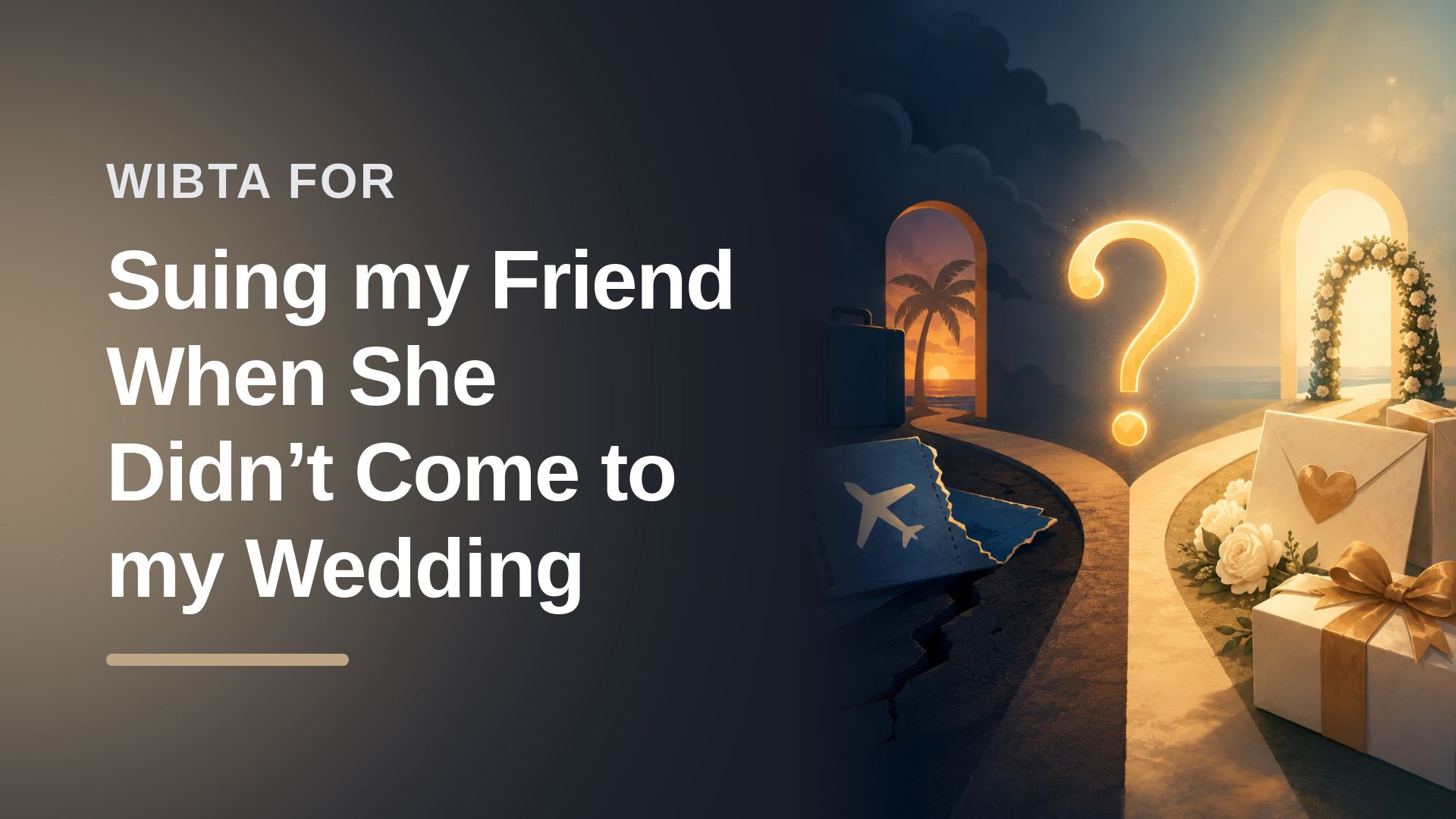 The Generous Bride Who Bankrolled a Vacation Against The Opportunistic Friend