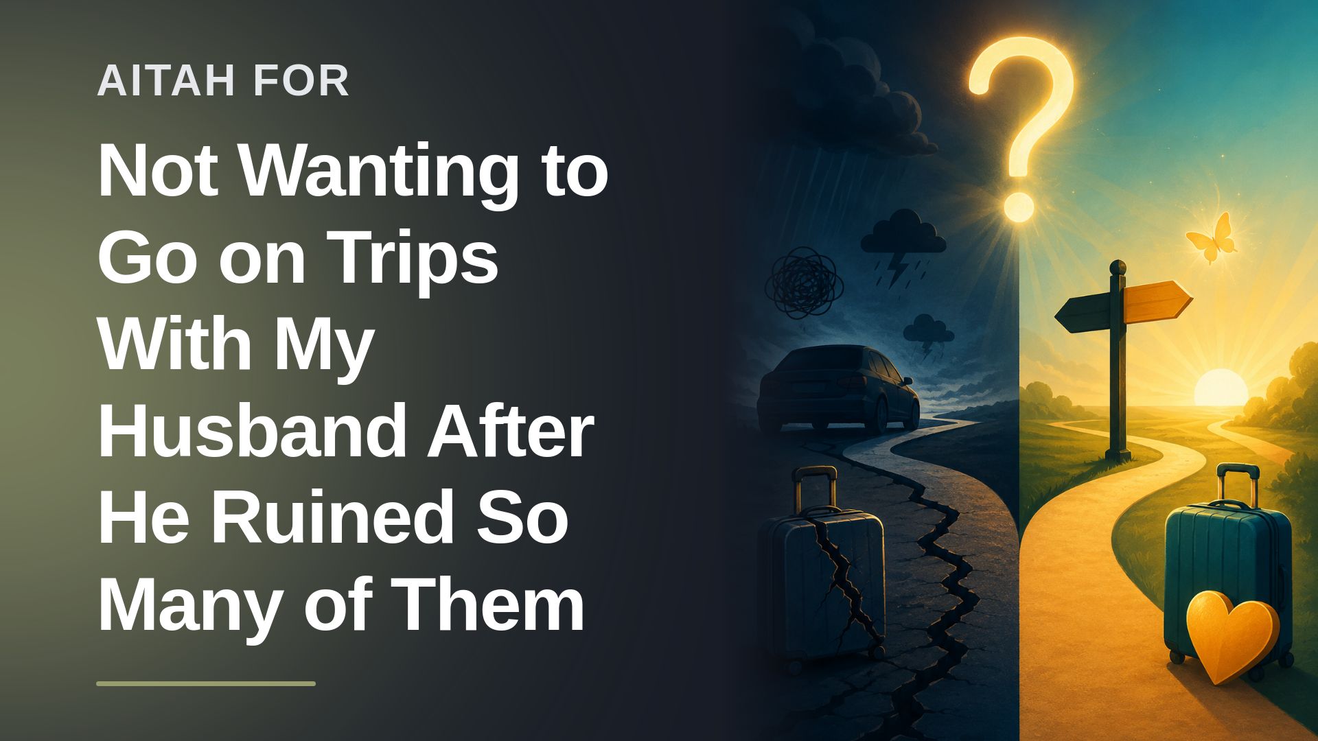 The Burned-Out Peacemaker Who Finally Banned Her Adult Toddler Husband From Family Vacations