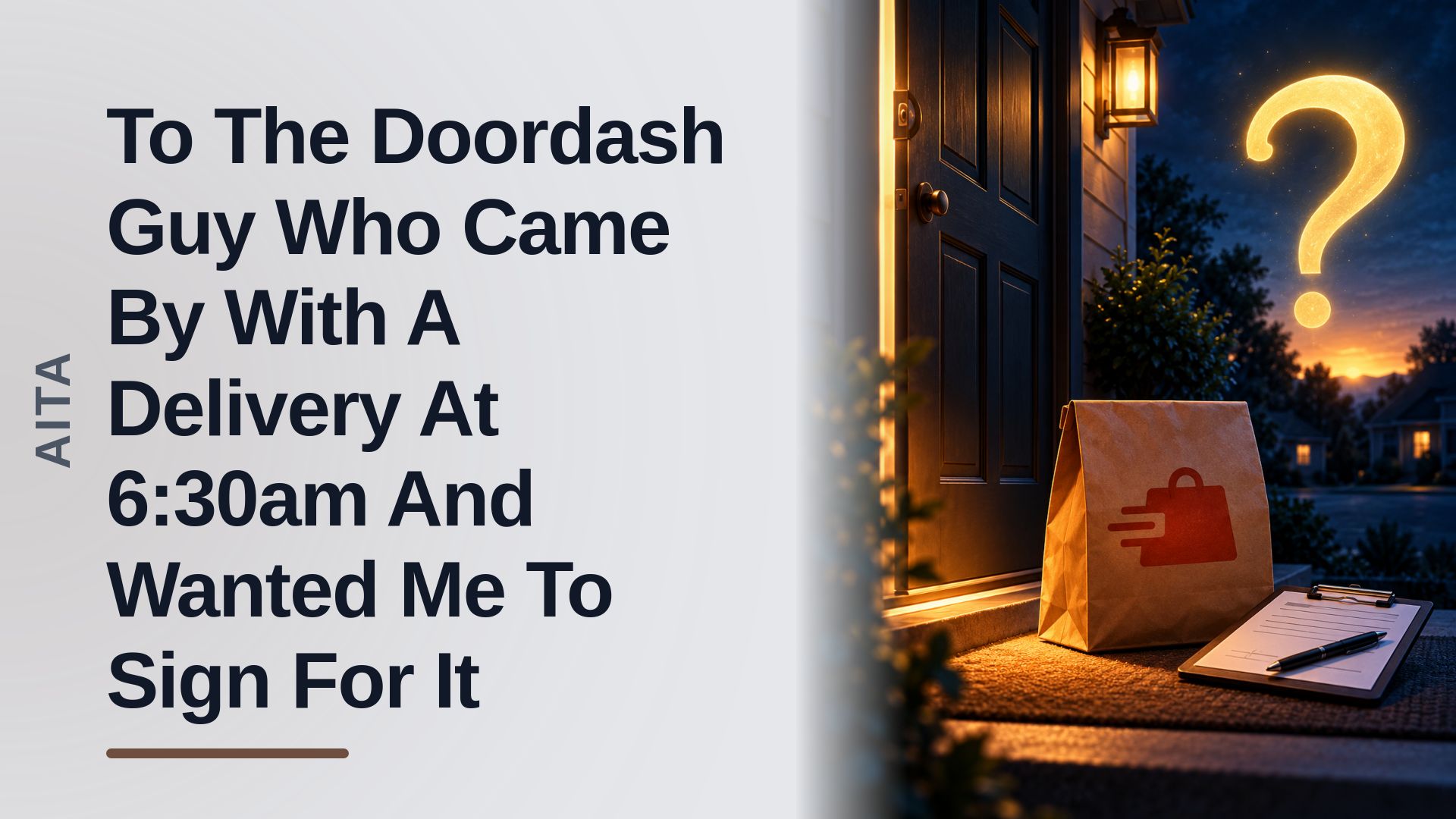 The Cautious Defender Who Held Her Ground Against a Suspicious 6:30 AM Delivery