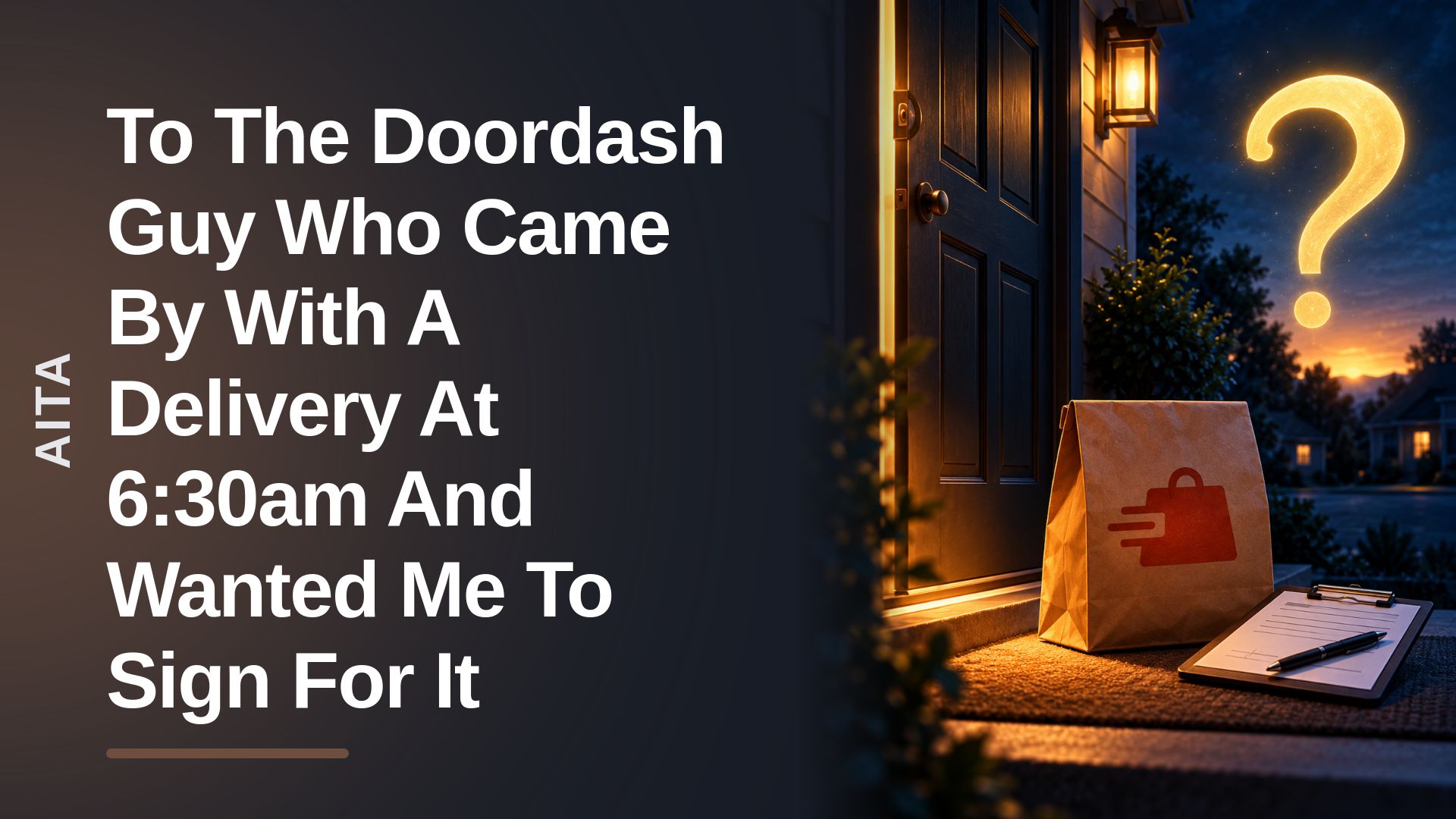 The Cautious Defender Who Held Her Ground Against a Suspicious 6:30 AM Delivery