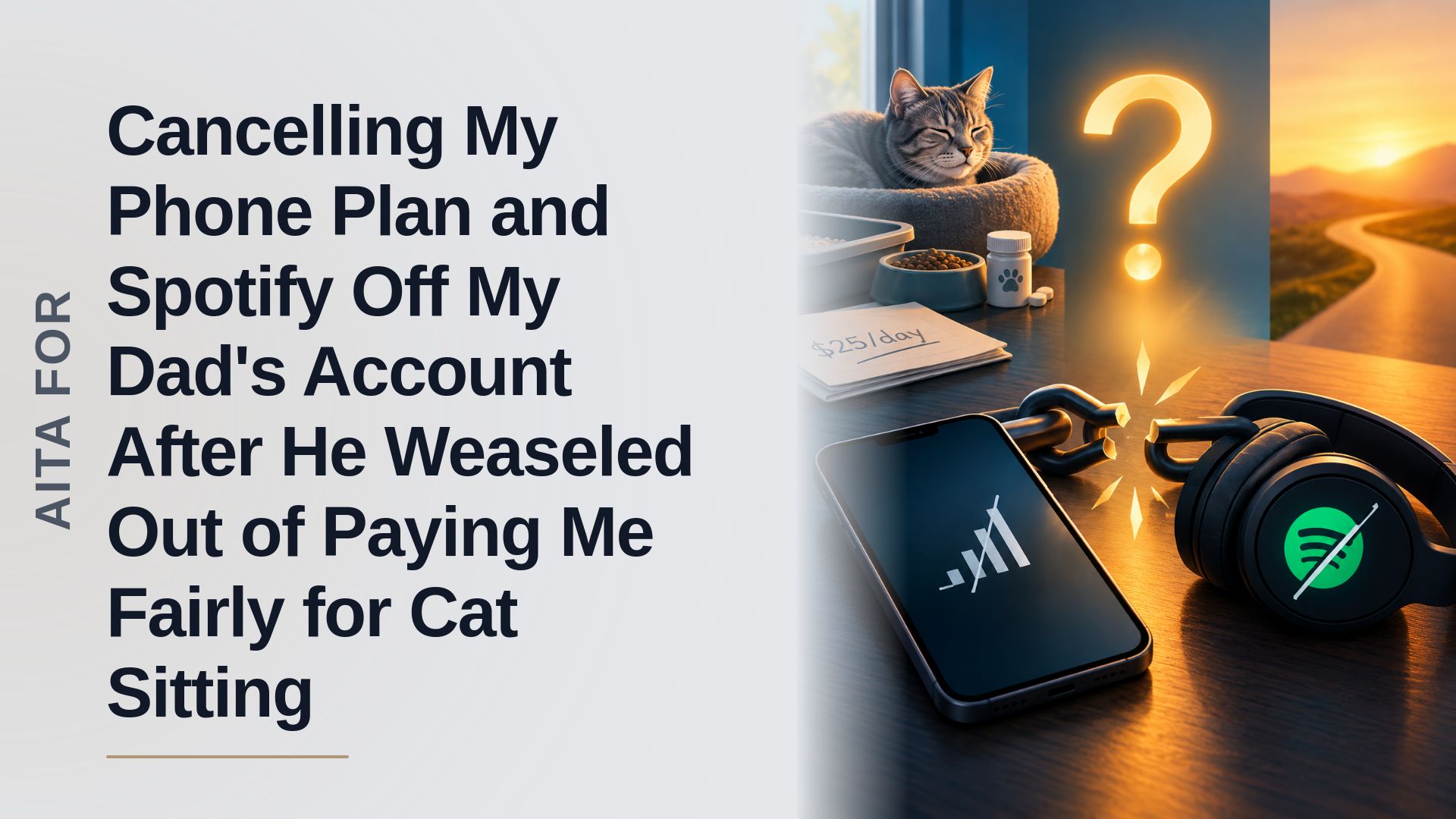 The Boundary-Setting Offspring Who Pulled the Plug on an Entitled Father's Financial Trap