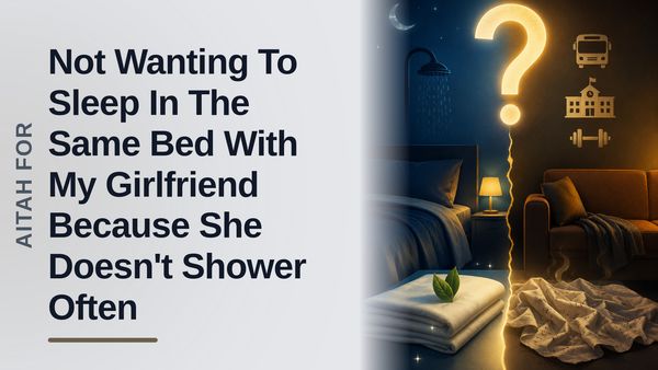 The Clean Freak Boyfriend Who Banished Himself to the Couch Over His Exhausted Girlfriend’s Bus-Riding, Unwashed Bedtime Habits