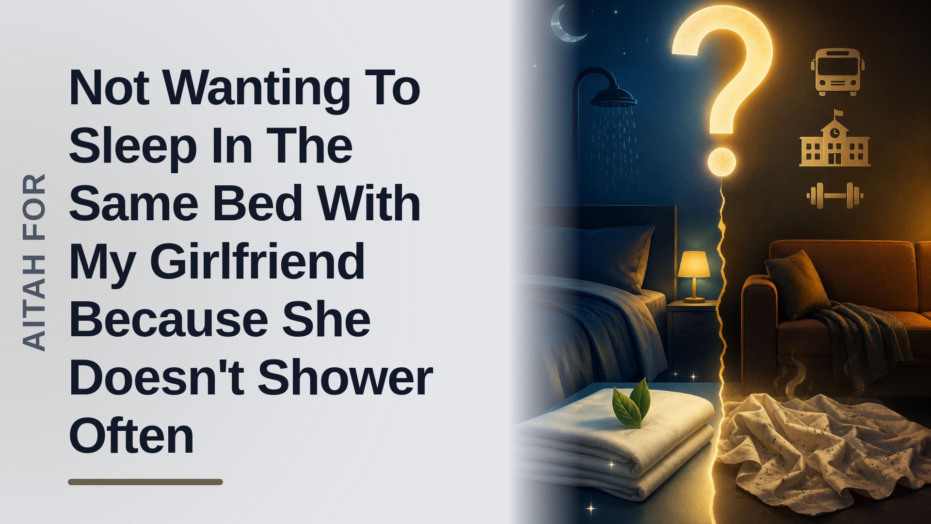 The Clean Freak Boyfriend Who Banished Himself to the Couch Over His Exhausted Girlfriend’s Bus-Riding, Unwashed Bedtime Habits