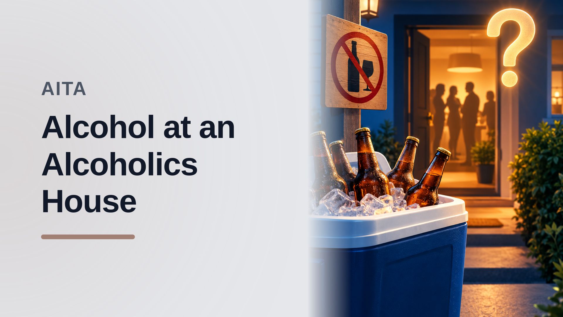 The Clueless Plus-One Who Brought Booze to a Hostile Host's Sober Trap
