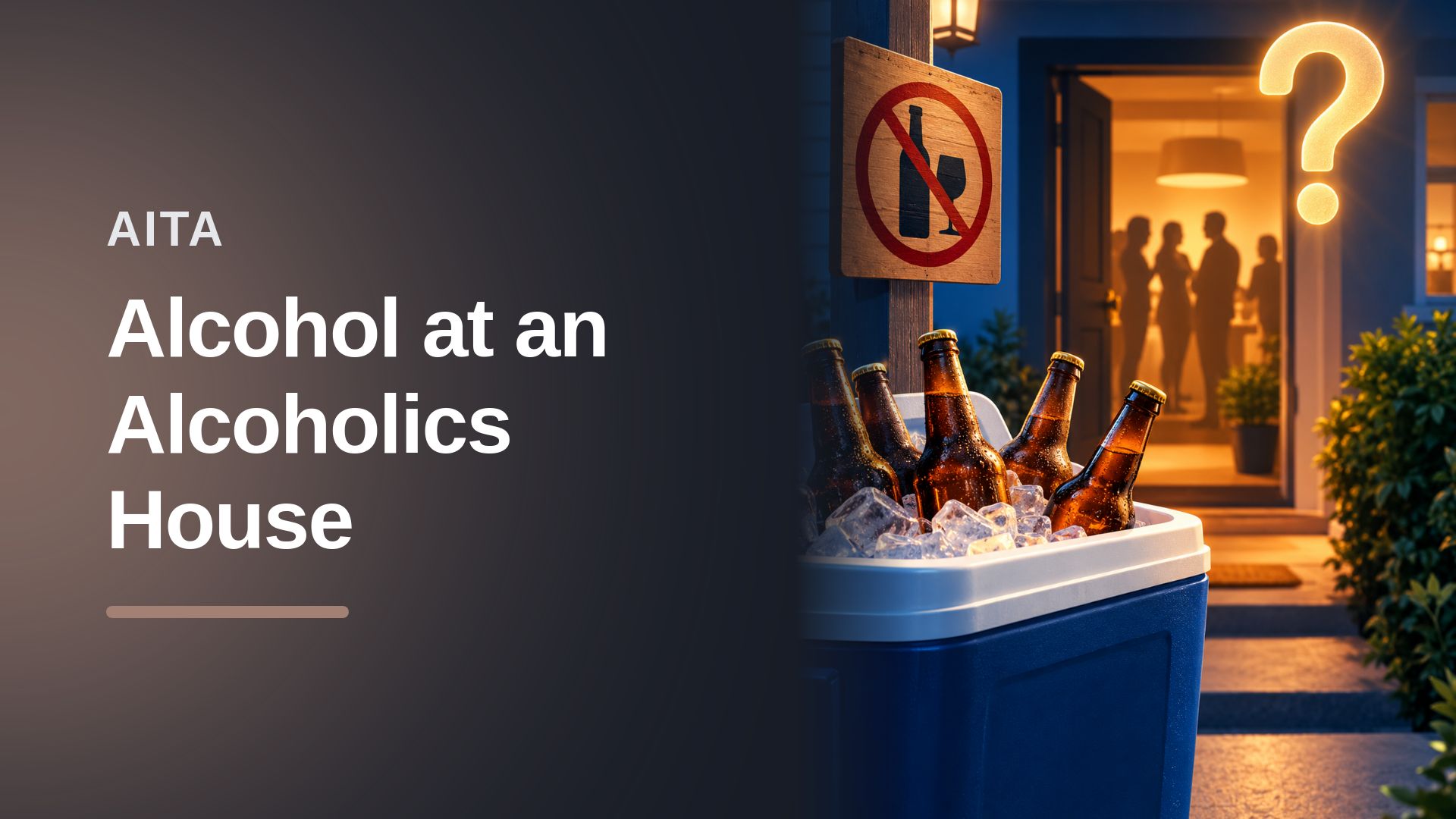 The Clueless Plus-One Who Brought Booze to a Hostile Host's Sober Trap