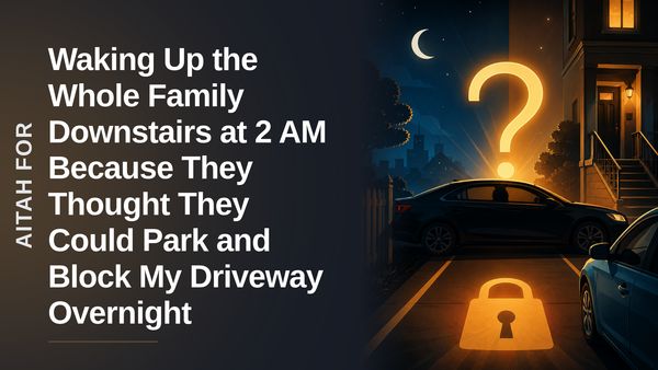 The Boundary Enforcer Who Declared War on an Entitled Guest's 2 AM Parking Job