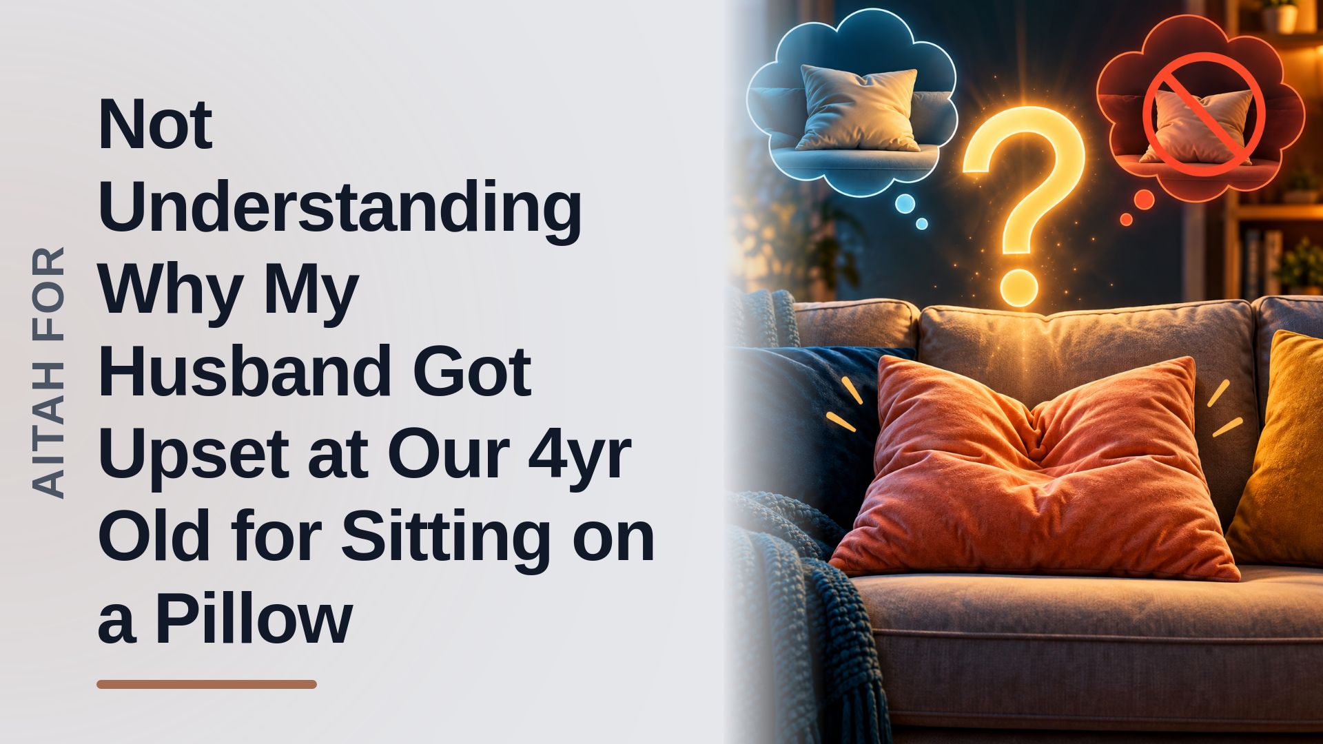 The Confused Mother Who Stood Up to an Irrational Disciplinarian Over a Couch Cushion