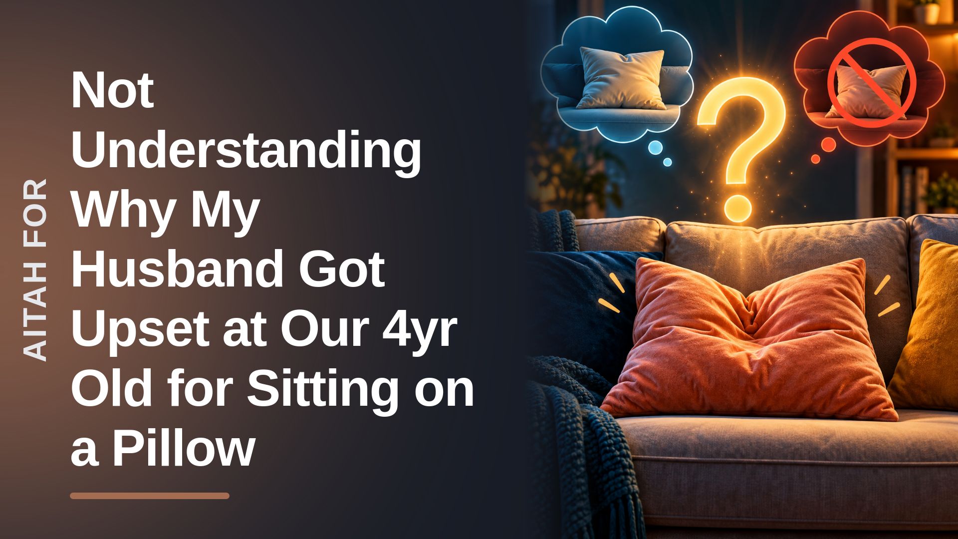 The Confused Mother Who Stood Up to an Irrational Disciplinarian Over a Couch Cushion