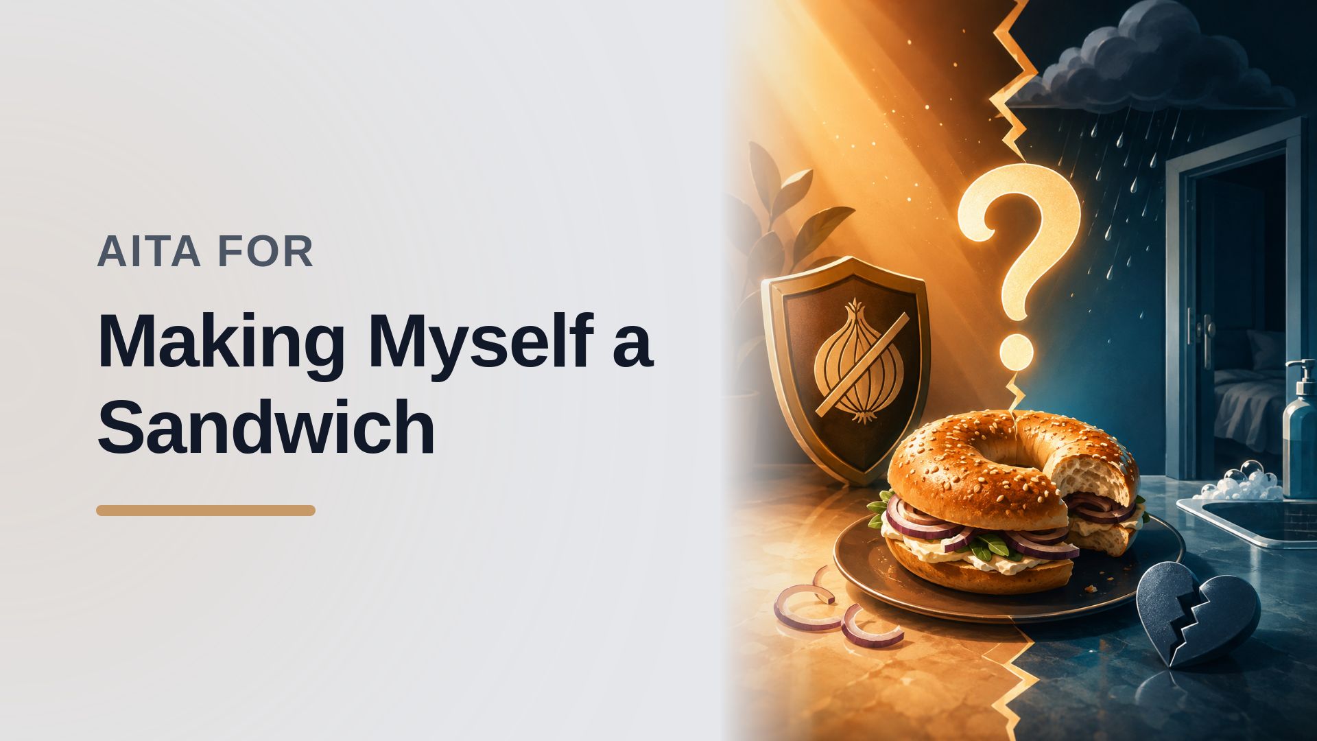 The Confused Partner Who Triggered a 40-Minute Meltdown Over a Stolen Bagel