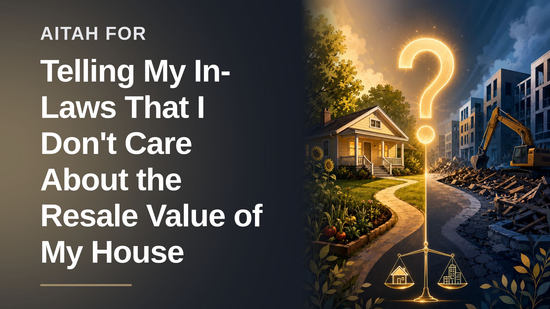 The Debt-Free Millennial Who Shut Down His Status-Chasing In-Laws' Absurd Renovation Demands