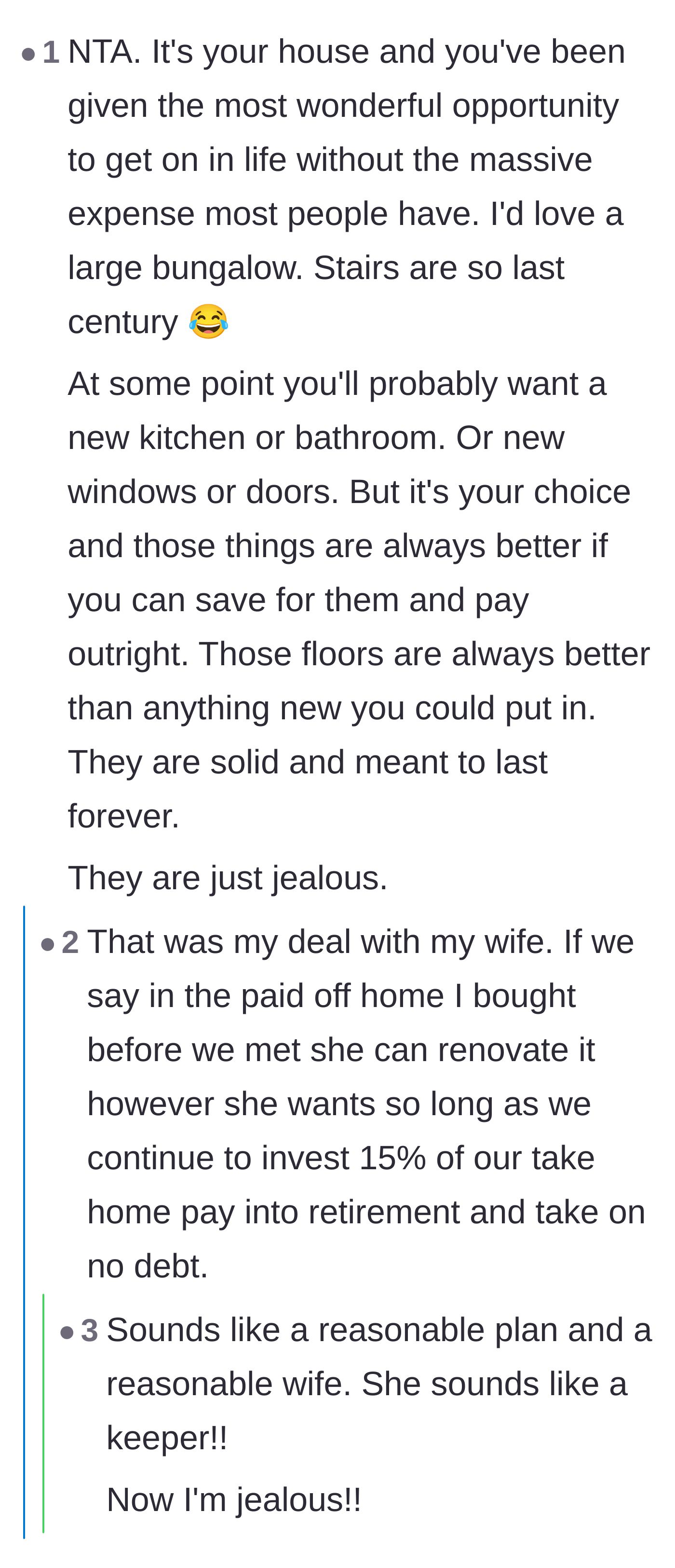 A reader praises the durability of 1950s homes, sparking a discussion about the math of saving up for debt-free renovations.
