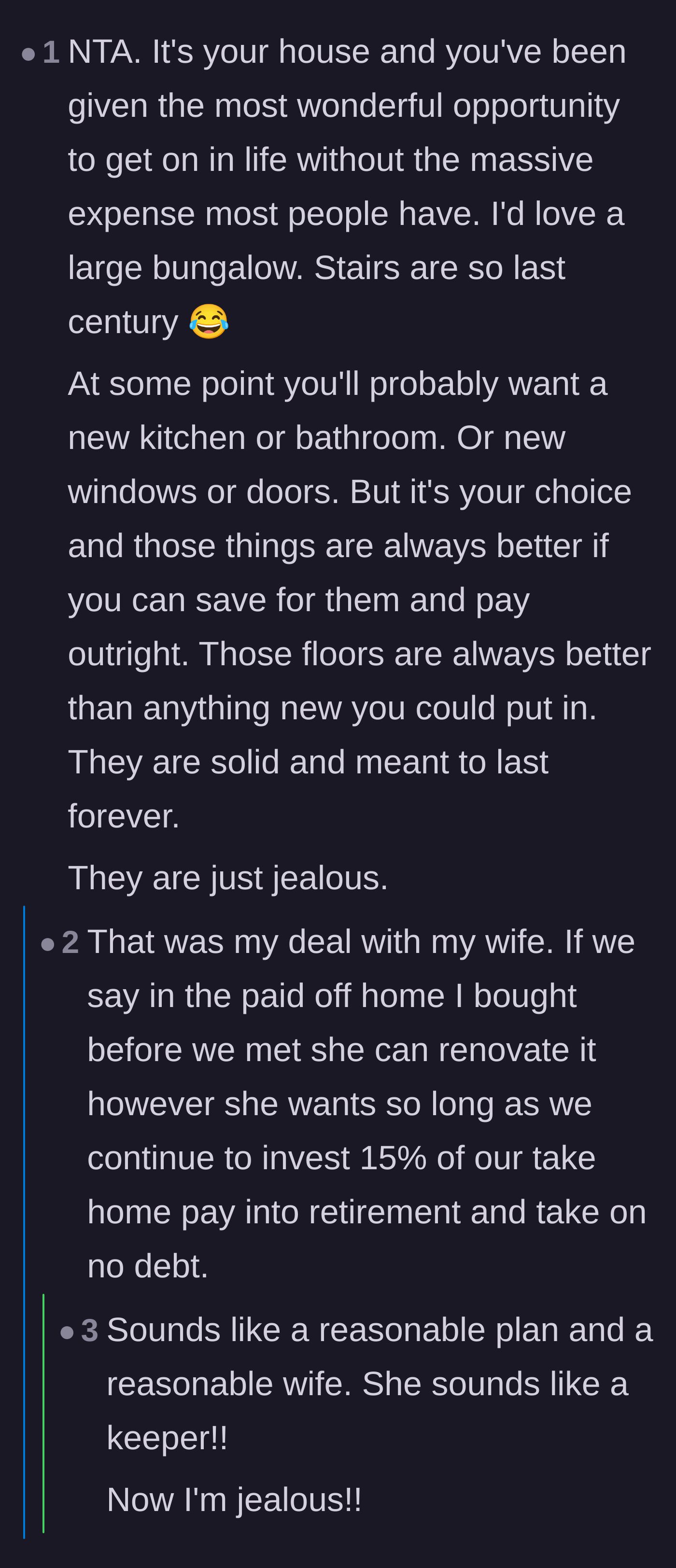 A reader praises the durability of 1950s homes, sparking a discussion about the math of saving up for debt-free renovations.