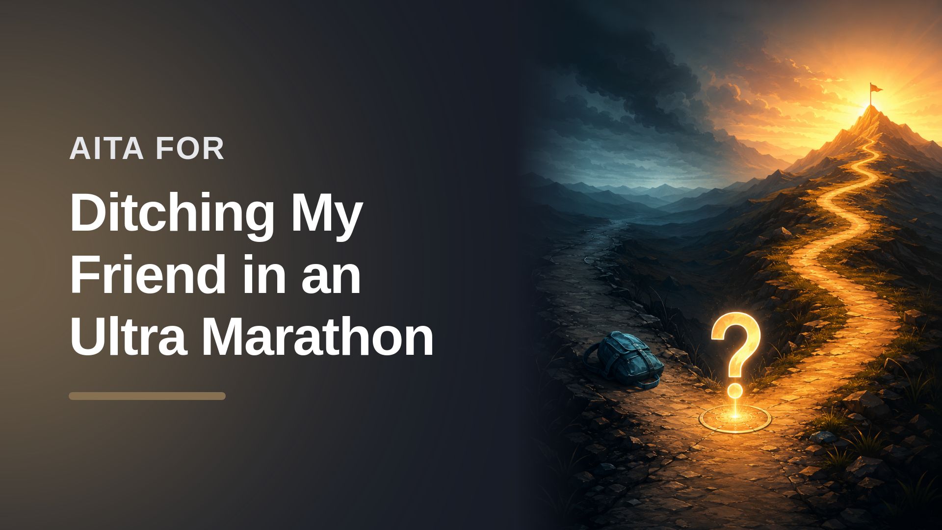 The Dedicated Runner Who Left Her Entitled Friend in the Dust During a 31-Mile Ultramarathon