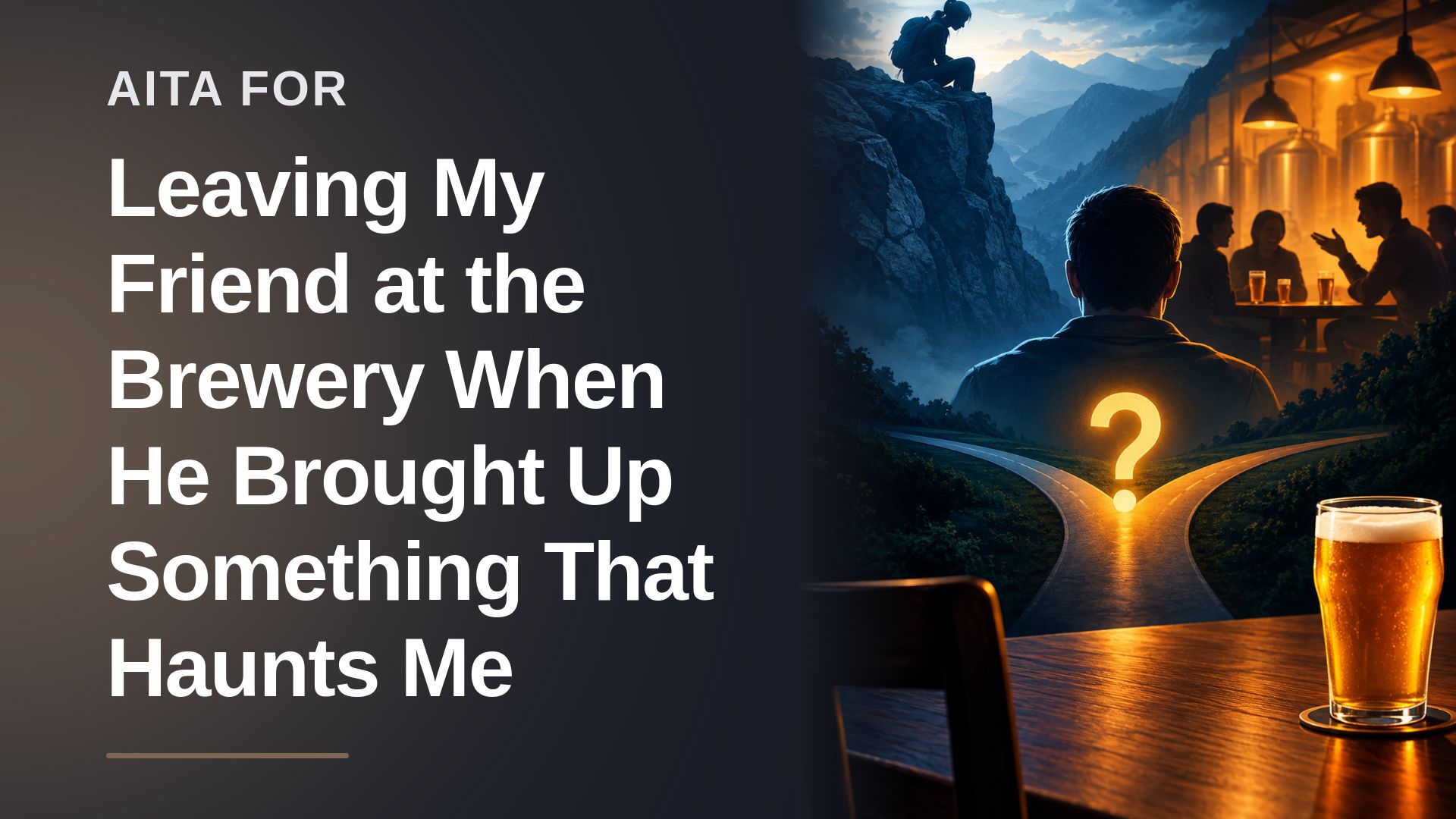 The Devastated Husband Who Stranded a Toxic 'Bro' Over a Heartbreaking Joke