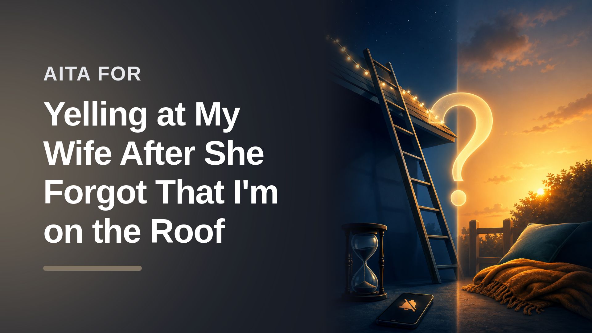 The Devoted Husband Who Was Abandoned on a Freezing Roof by His Chronically Neglectful Wife