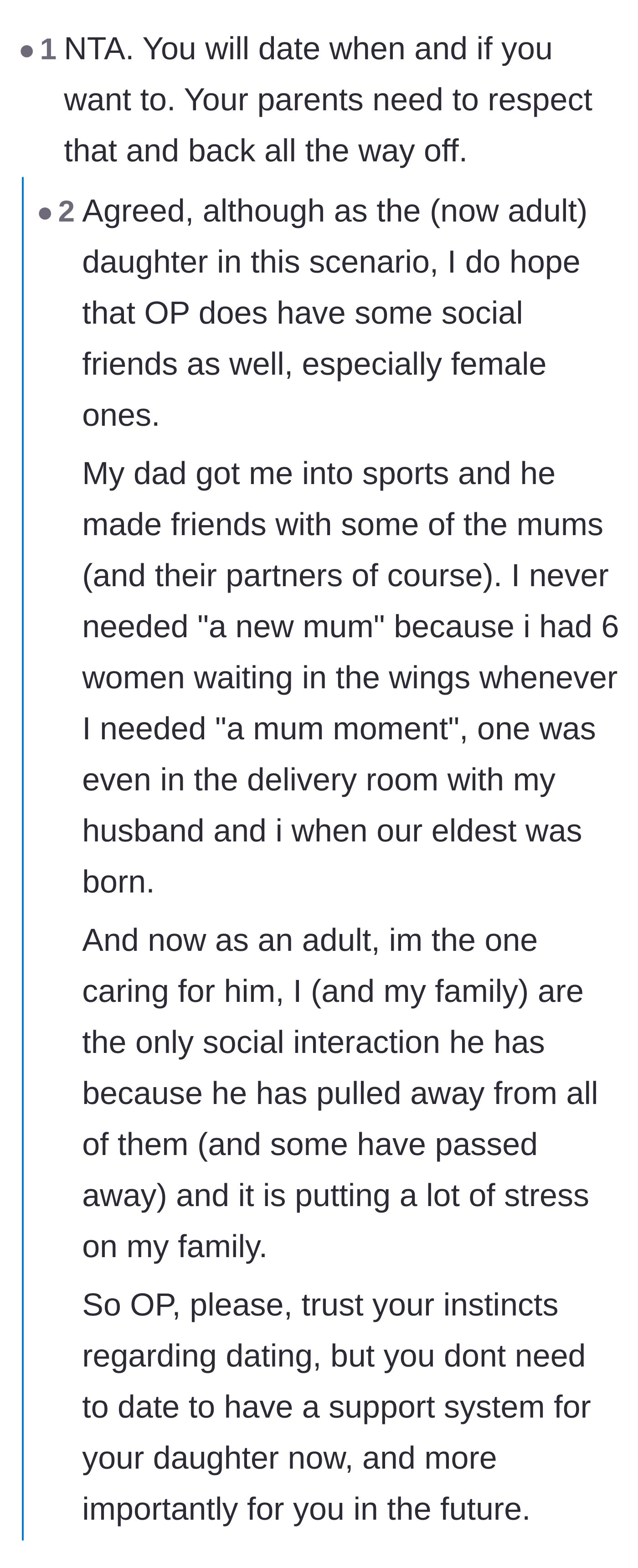 Comment thread 3 - Women raised by single fathers share touching stories about growing up with a village of platonic female role models.