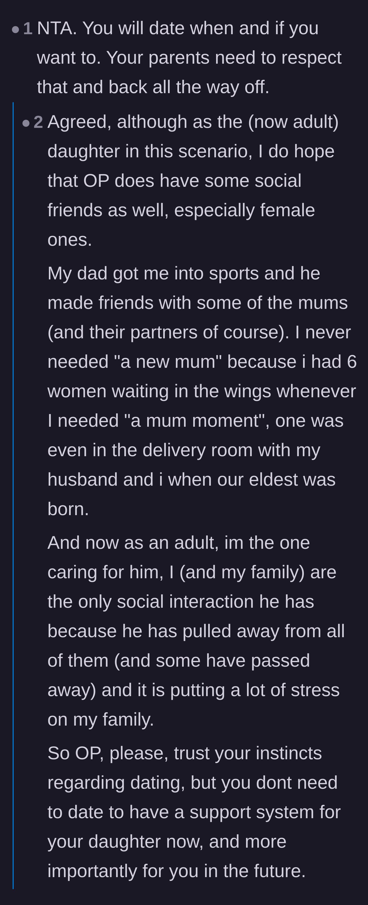 Comment thread 3 - Women raised by single fathers share touching stories about growing up with a village of platonic female role models.