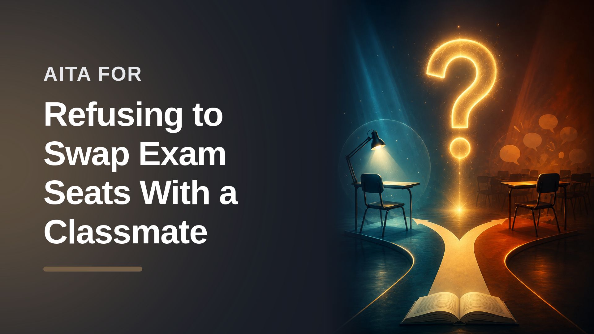 The Diligent Student Who Held His Ground Against The Entitled Exam-Seat Swapper