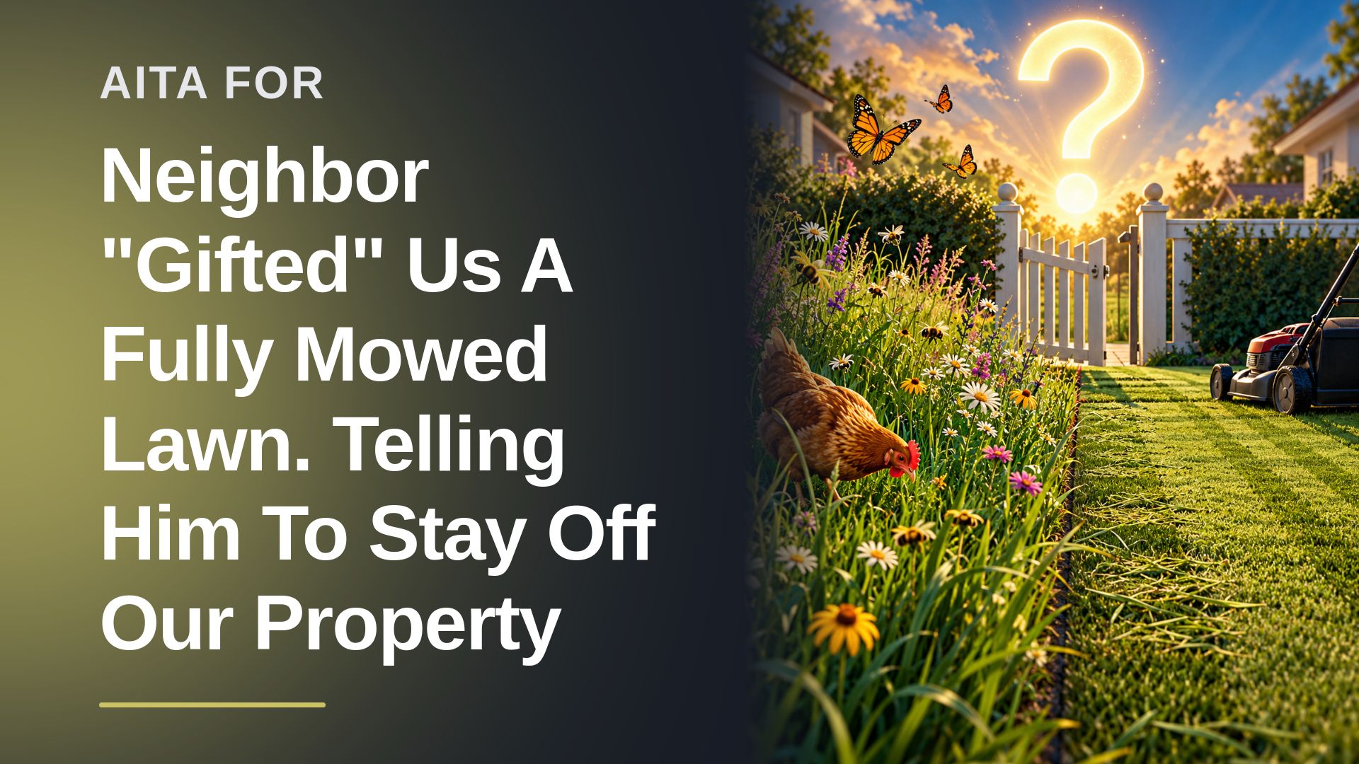 The Diplomat Wife Who Defended Her Lawn Against a Meddling Neighbor's 'Gift'