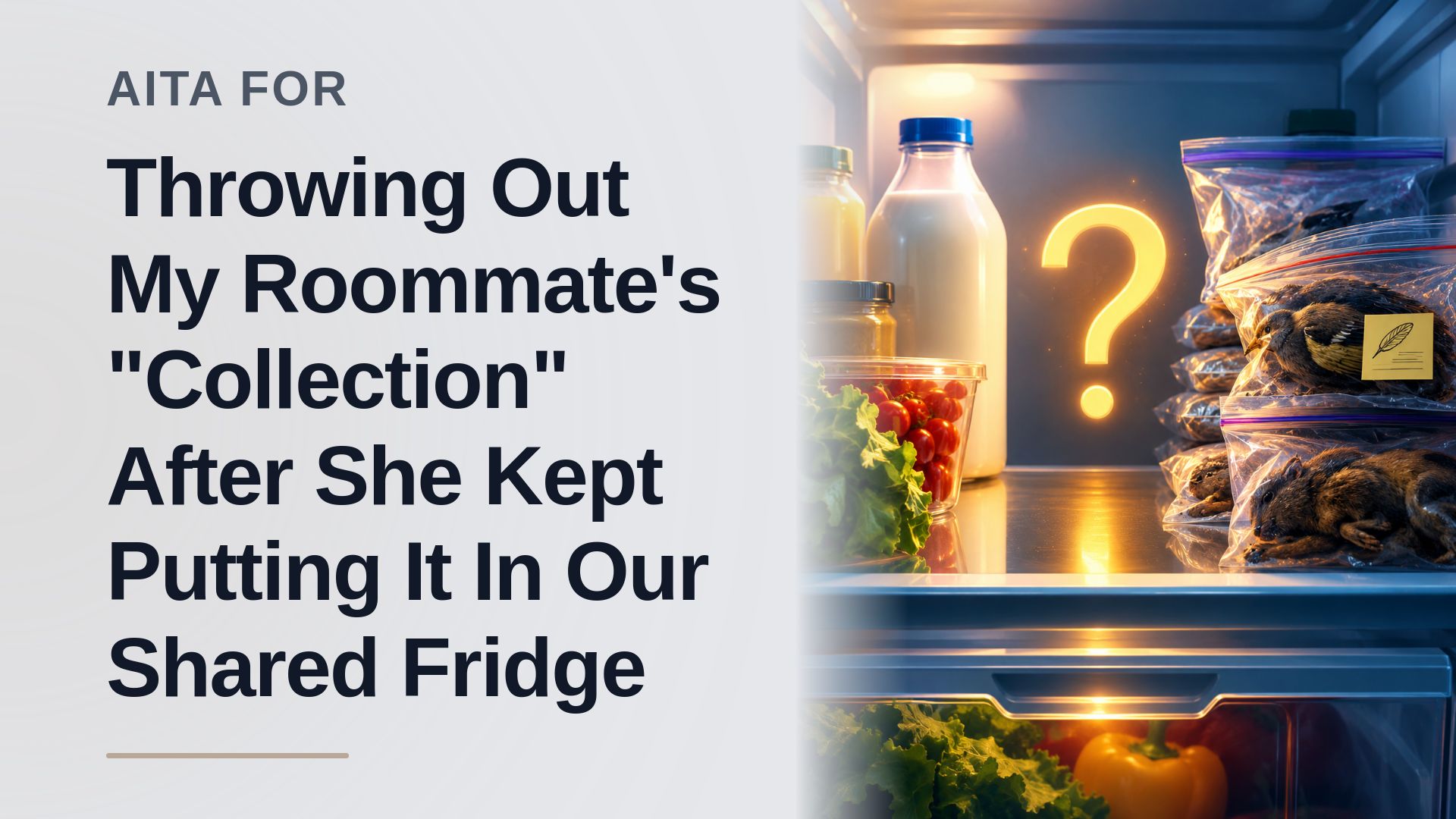 The Disgusted Boundary Setter Who Declared War Against Her Entitled Roommate’s Biohazard Fridge Collection