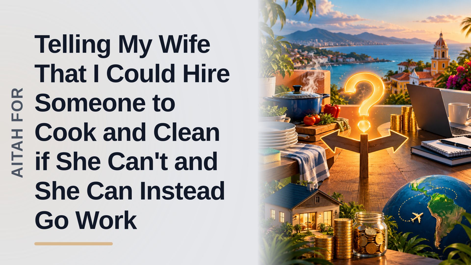 The Early Retiree Who Dropped a Sledgehammer Ultimatum on His Bait-and-Switch Wife