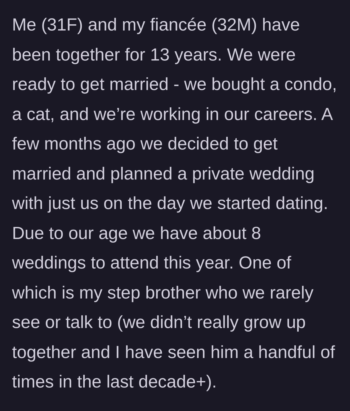 Story part 1 - Couple of 13 years planning a private anniversary elopement during a busy wedding season.