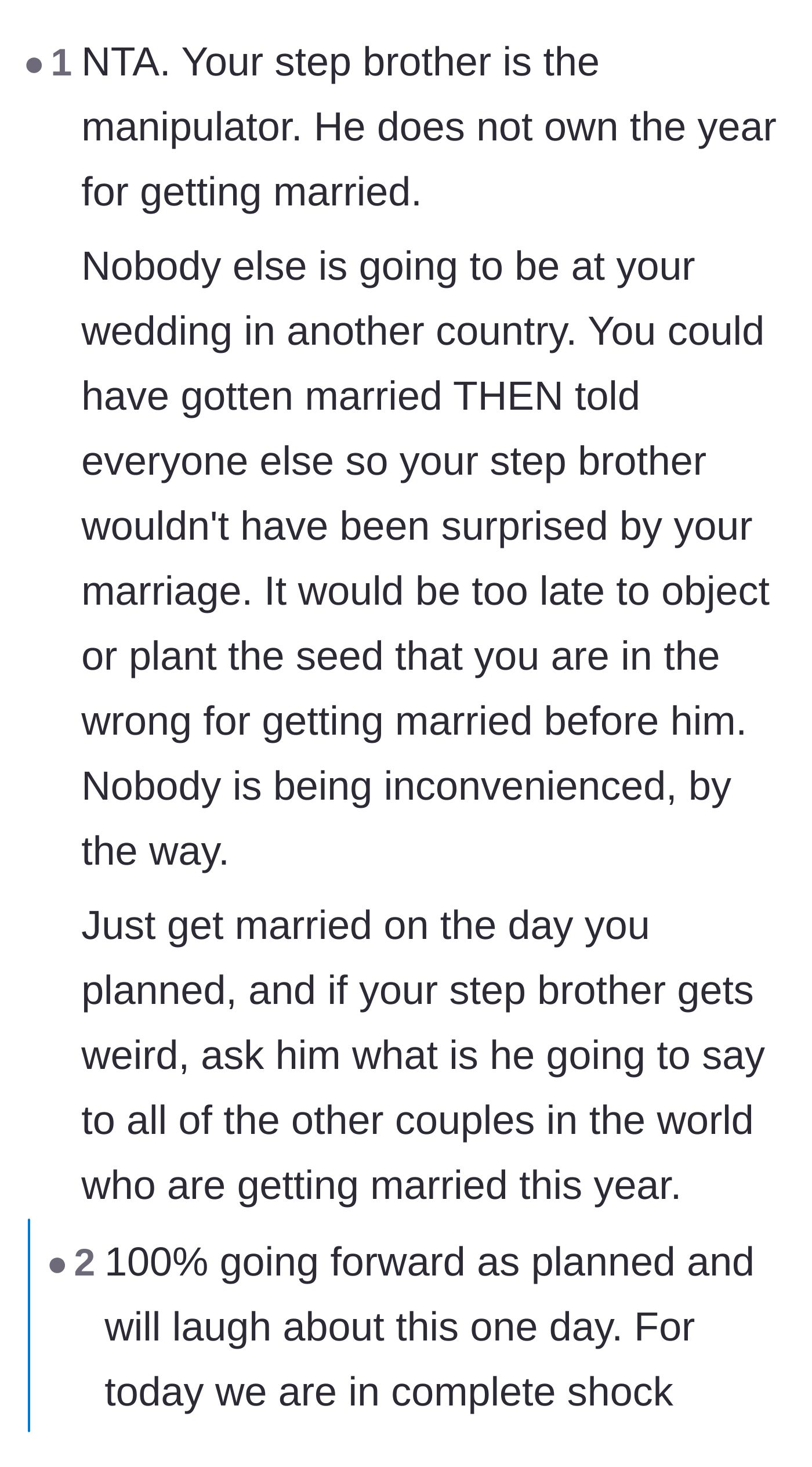 Comment thread 6 - Exposing the stepbrother as the actual manipulator who doesn't own the calendar