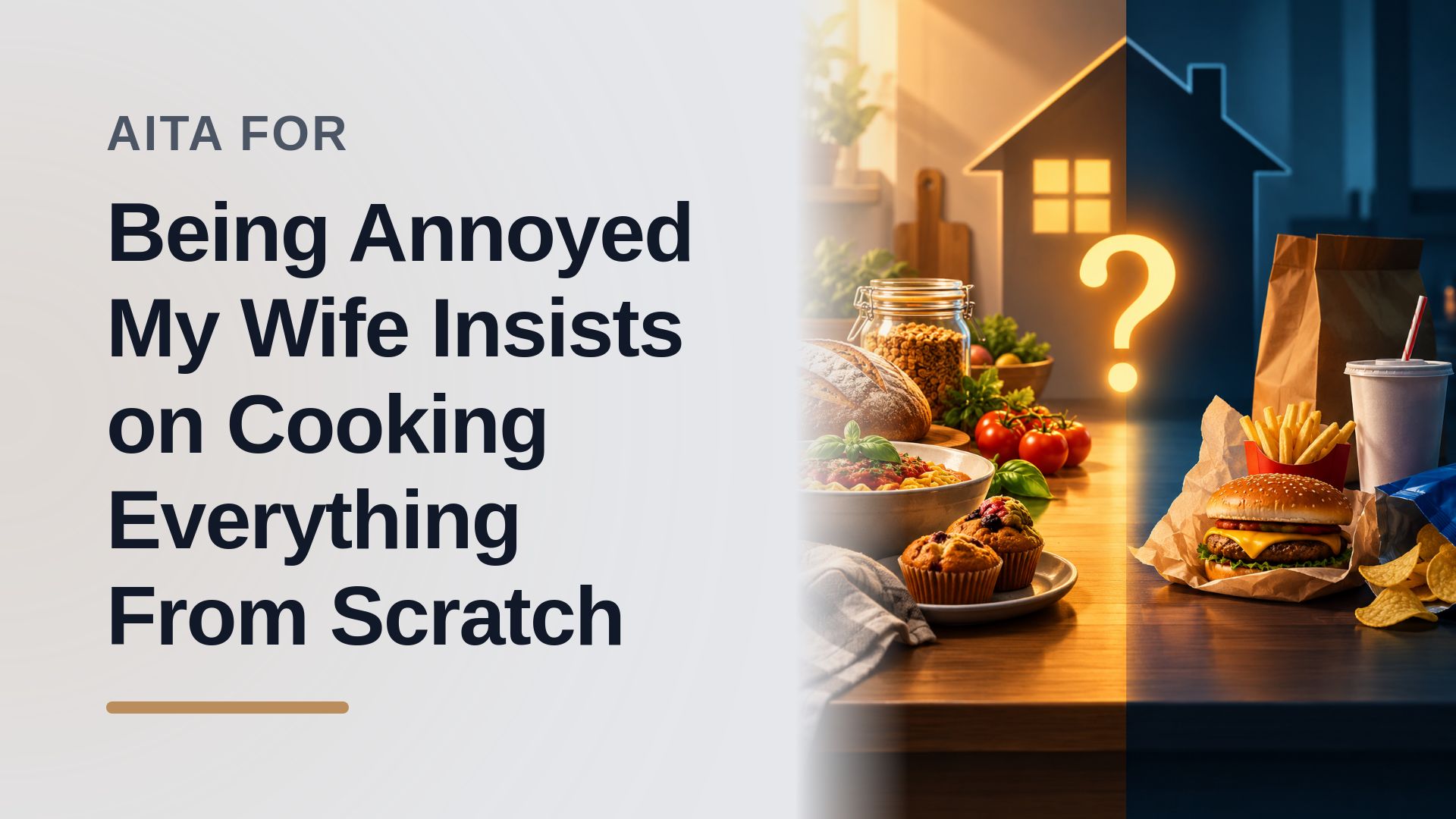 The Entitled Husband Who Demanded Junk Food Against The Culinary Mastermind Wife