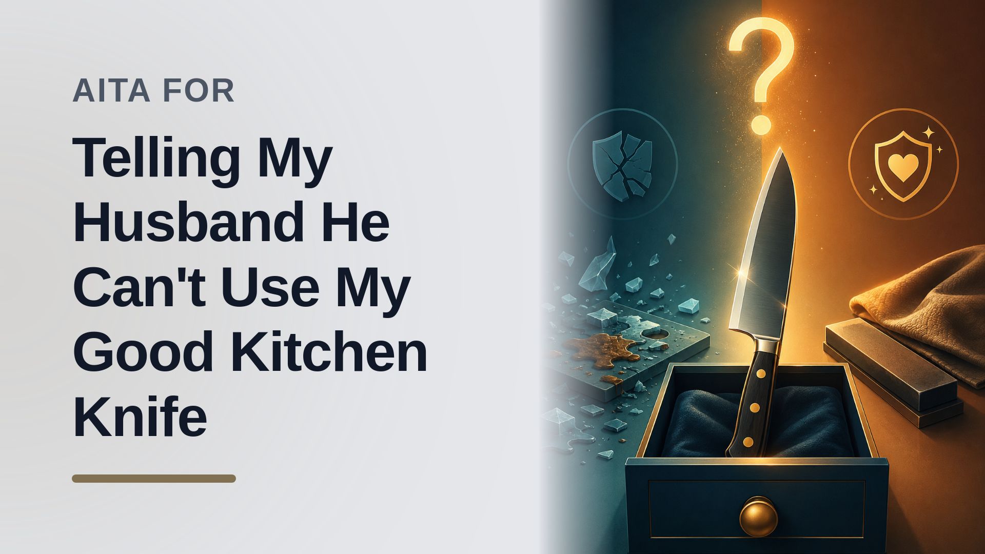The Boundary-Setting Wife Who Banned Her Entitled Husband From The Kitchen Drawer