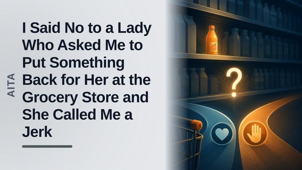 The Everyday Shopper Who Refused a Stranger’s Bizarre Demands in the Juice Aisle