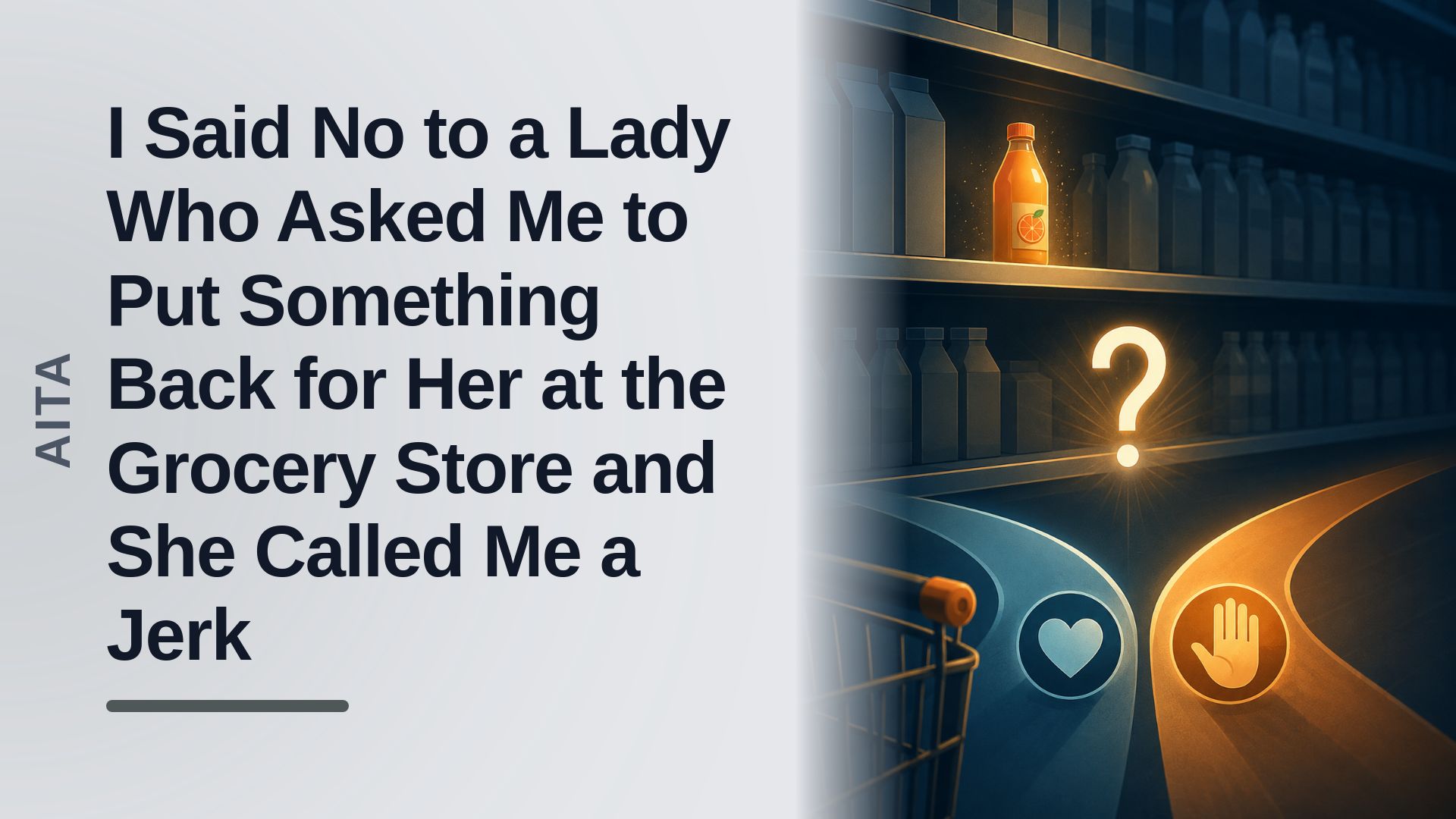 The Everyday Shopper Who Refused a Stranger’s Bizarre Demands in the Juice Aisle