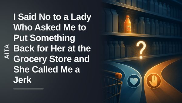 The Everyday Shopper Who Refused a Stranger’s Bizarre Demands in the Juice Aisle