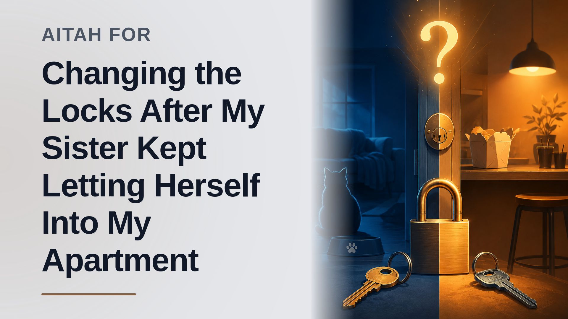 The Exhausted Brother Who Changed the Locks to Stop His Entitled Sister's Secret Visits
