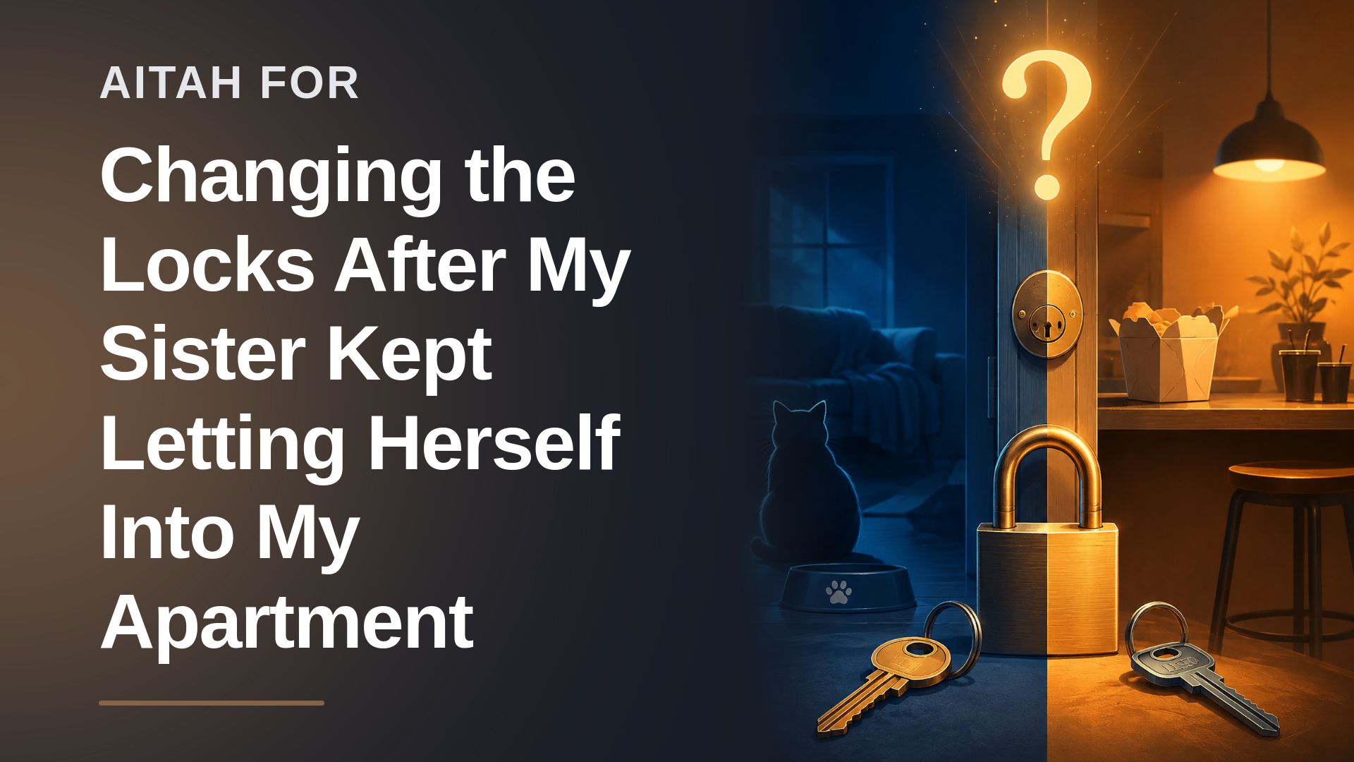 The Exhausted Brother Who Changed the Locks to Stop His Entitled Sister's Secret Visits