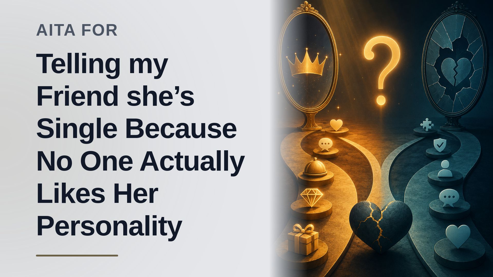 The Exhausted Confidant Who Finally Shattered The Delusional Dater's Glass House