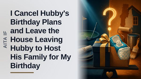 The Exhausted Boundary Setter Who Matched Energy Against Her Thoughtless Gift Giver Husband