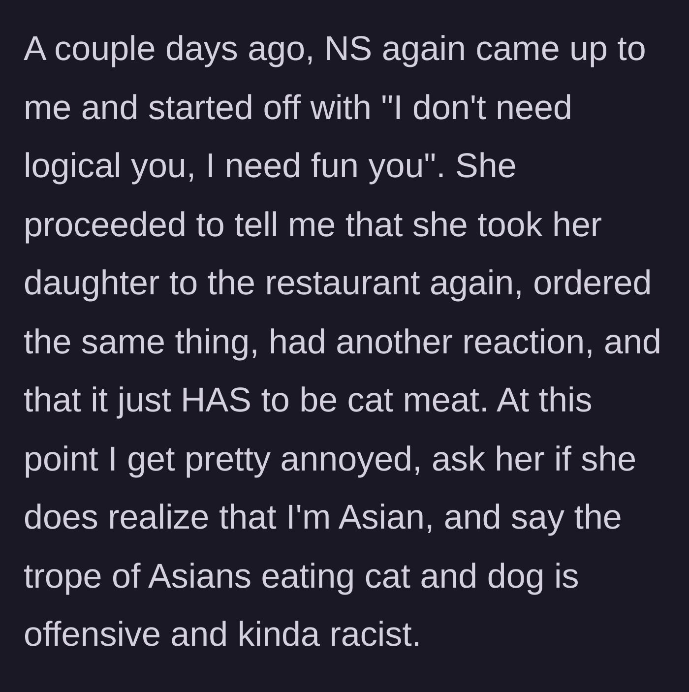 Story part 4 - Coworker returns demanding the 'fun' reaction and gets called out for racism.