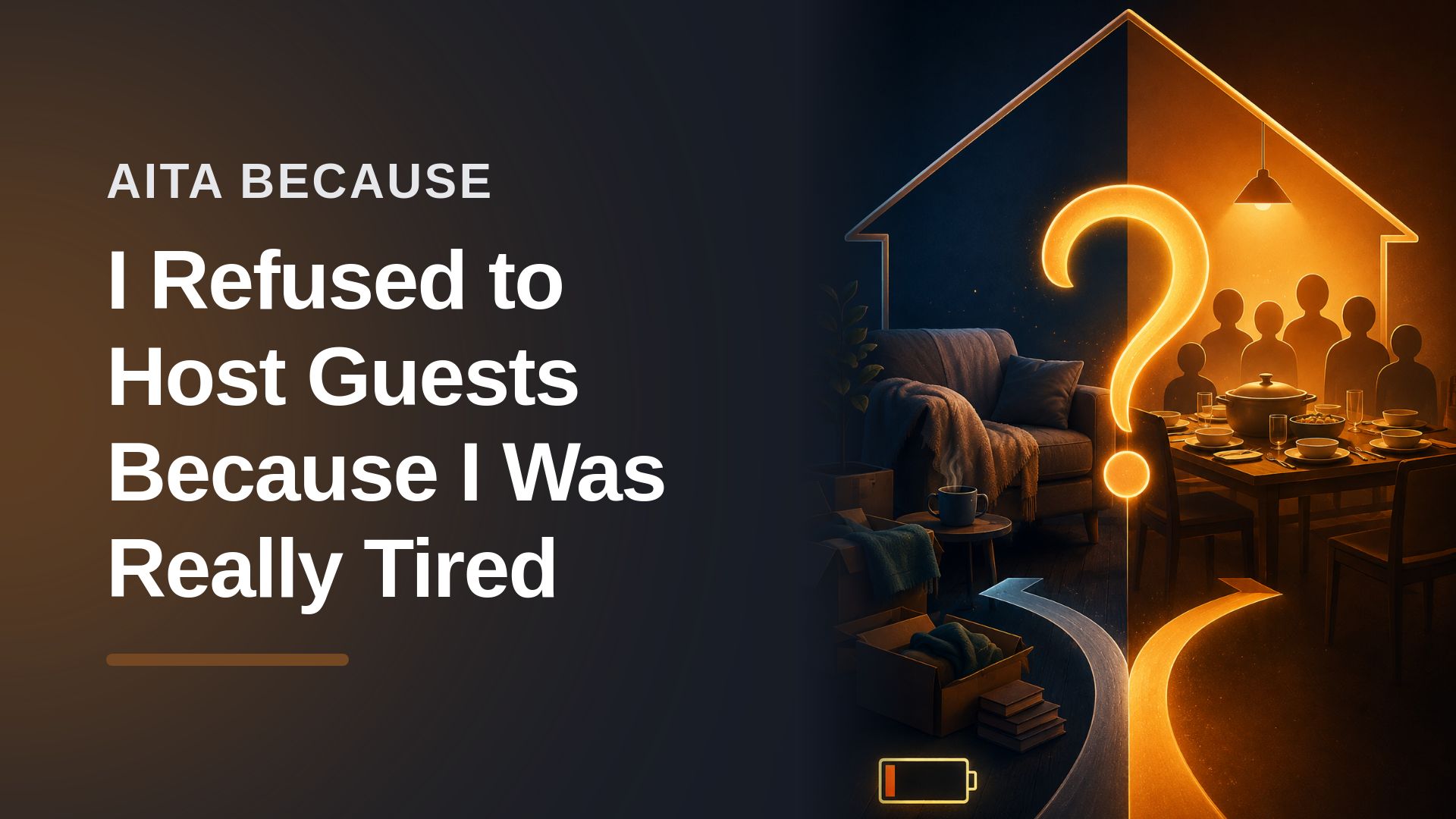 The Exhausted Parent Who Refused to Cater to Her Husband's Boundary-Stomping Dinner Ambush