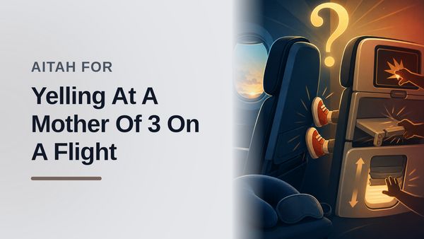 The Reluctant Traveler Who Finally Snapped Against A Dangerously Passive Parent At 30,000 Feet