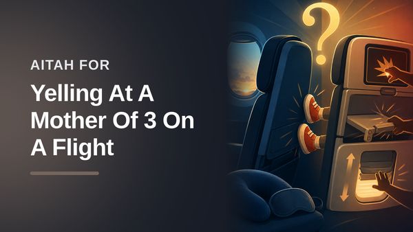 The Reluctant Traveler Who Finally Snapped Against A Dangerously Passive Parent At 30,000 Feet