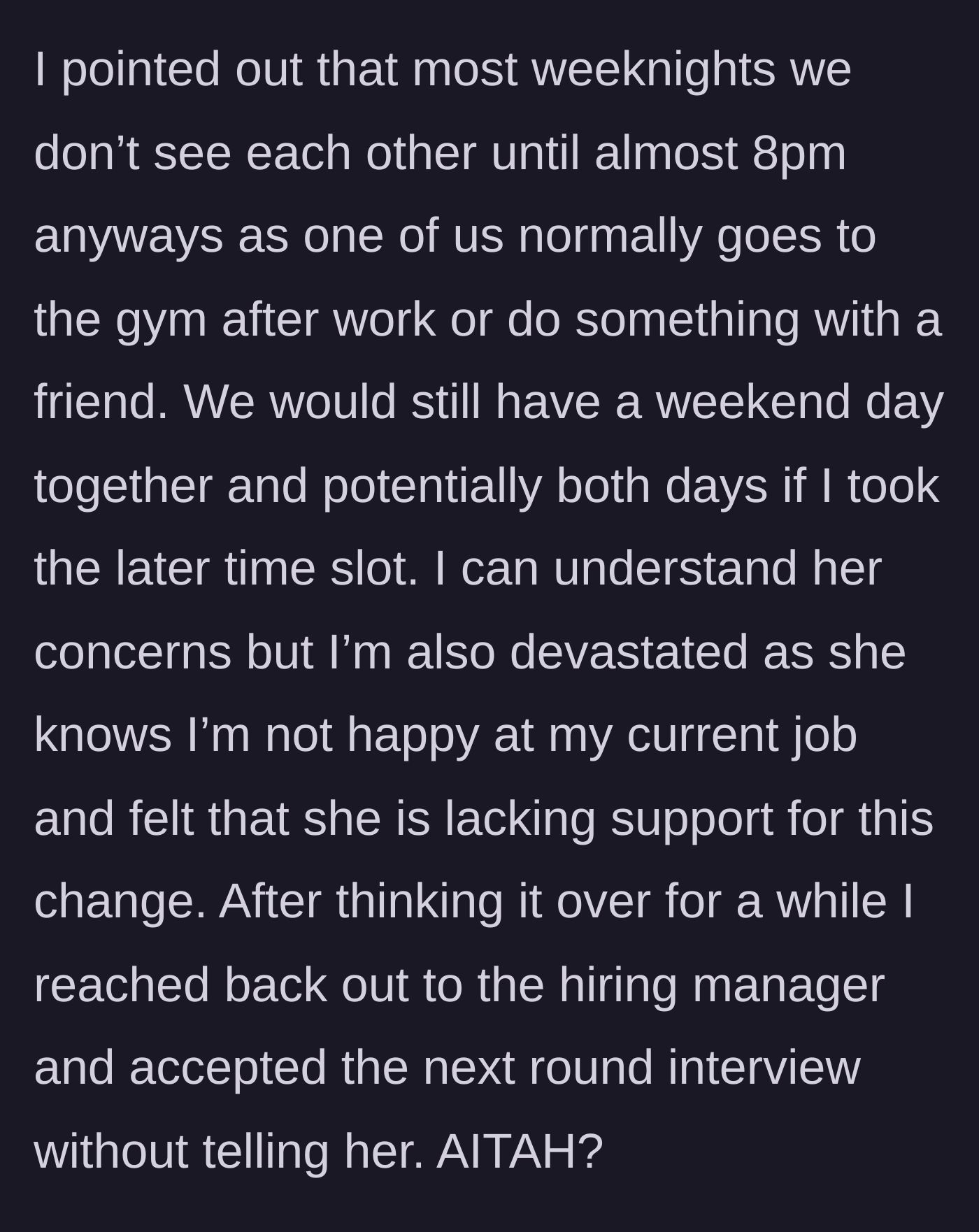 Story part 4 - A man sitting in a dark room, quietly typing on his laptop to accept an interview invitation.