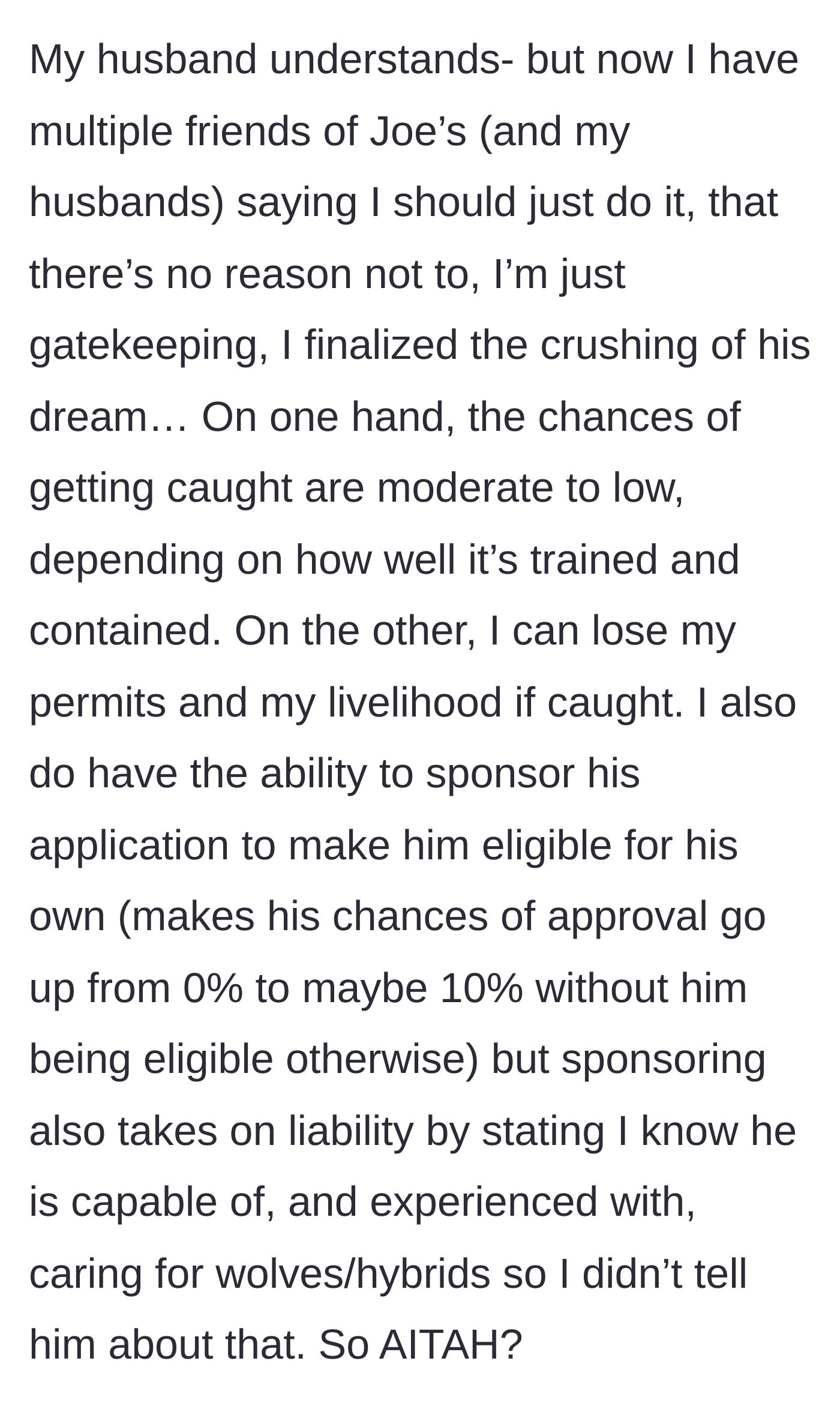 Story part 8 - Mutual friends harass the narrator, accusing them of gatekeeping and needlessly crushing the roommate's dream.