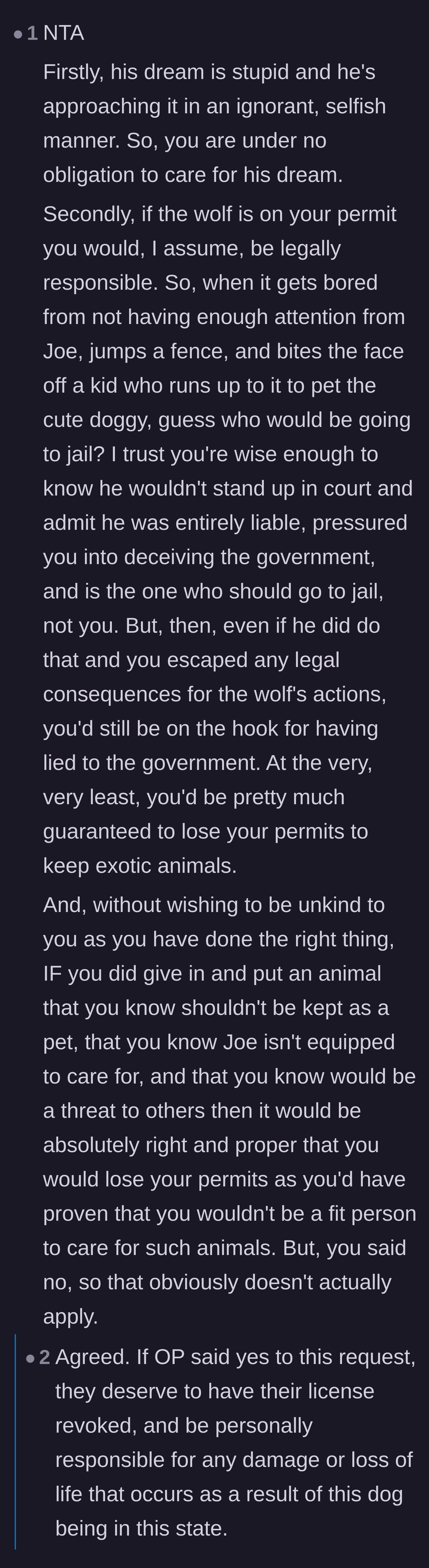 Comment thread 5 - Breaking down the severe legal consequences and moral bankruptcy of committing permit fraud for a friend
