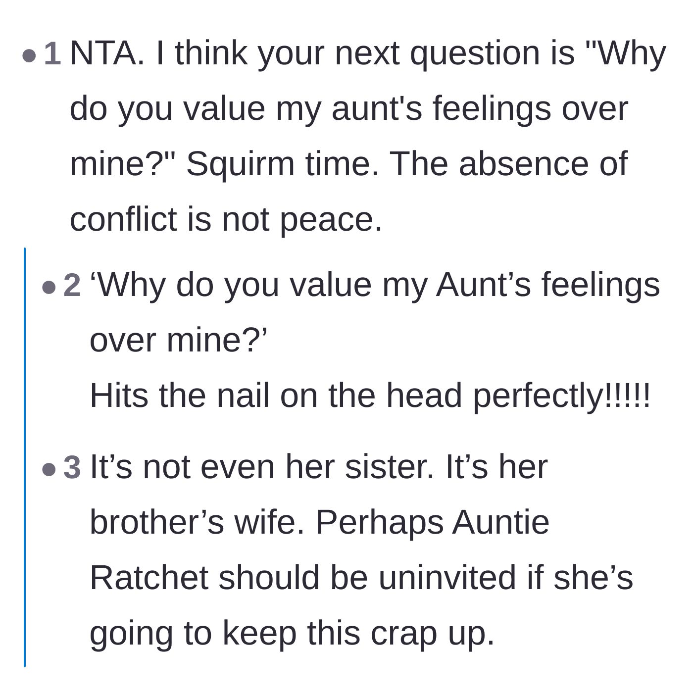 Comment thread 4 - Sharing personal stories of generational trauma and enabling mothers